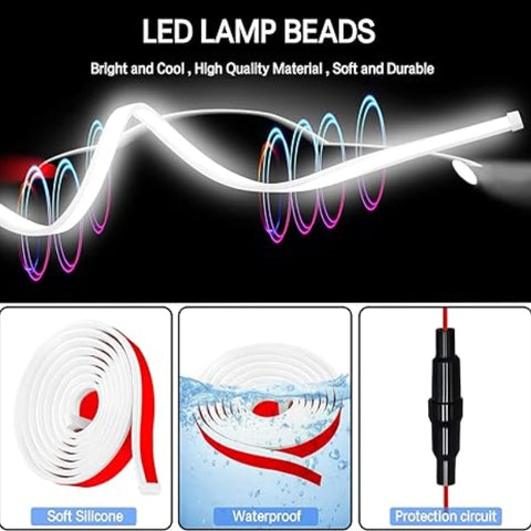 Image of TIRA DE LUZ LED RGB PARA CAPÓ DEL AUTO